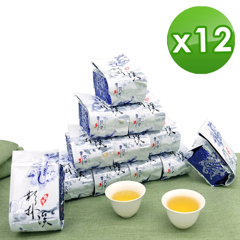 杉林溪高山手採烏龍茶葉150gx12包